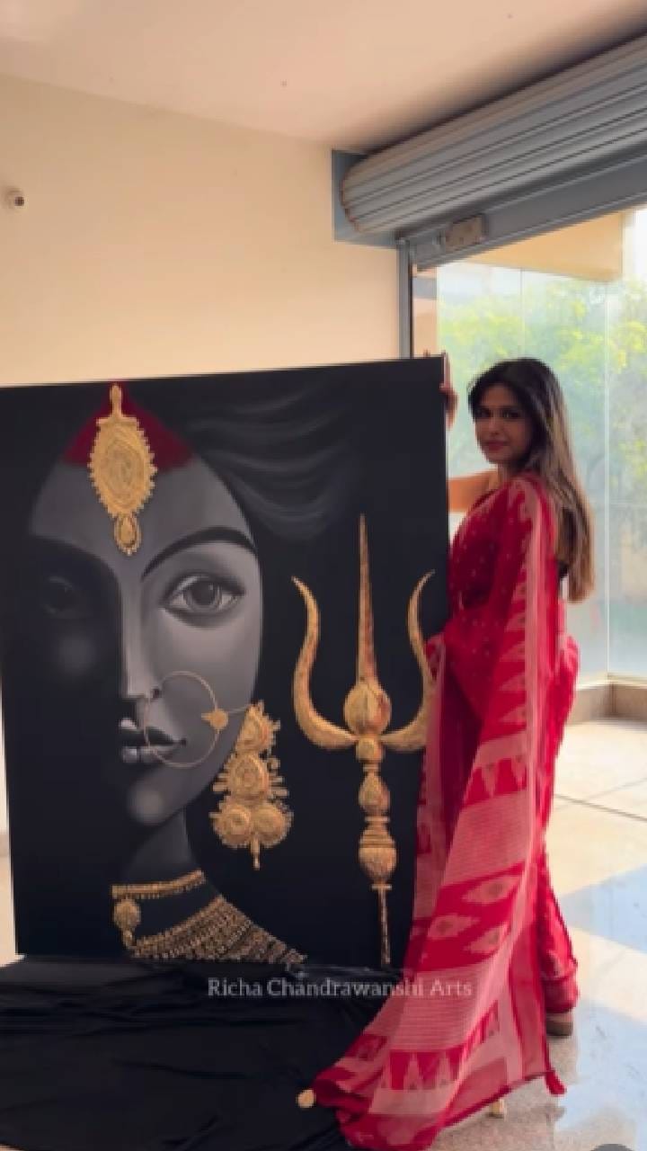 ಯುವತಿಯ ಚಿತ್ರಕಲೆಗೆ ನೆಟ್ಟಿಗರು ಫಿದಾ