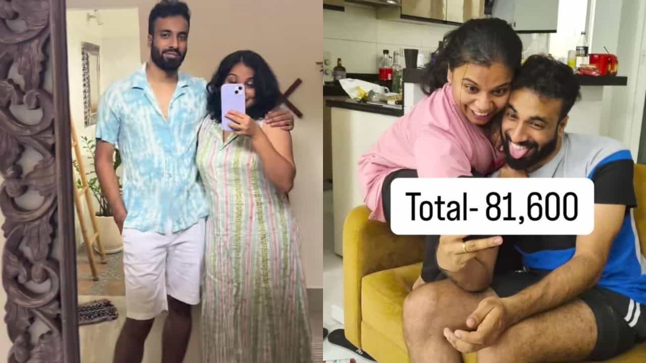 Video: ನೋ ಕಿಡ್ಸ್, ಡಬಲ್ ಇನ್ಕಮ್; ಬೆಂಗಳೂರಿನಲ್ಲಿ ನೆಲೆಸಿರುವ ಈ ದಂಪತಿಯ ತಿಂಗಳ ಖರ್ಚು ಎಷ್ಟು ಗೊತ್ತಾ? Video: ನೋ ಕಿಡ್ಸ್, ಡಬಲ್ ಇನ್ಕಮ್; ಬೆಂಗಳೂರಿನಲ್ಲಿ ನೆಲೆಸಿರುವ ಈ ದಂಪತಿಯ ತಿಂಗಳ ಖರ್ಚು ಎಷ್ಟು ಗೊತ್ತಾ?