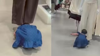 Video: ಮಾಲ್‌ನಲ್ಲಿದ್ದ ಗೊಂಬೆಗಳ ಪಾದ ಮುಟ್ಟಿ ನಮಸ್ಕರಿಸಿದ ಪುಟಾಣಿ