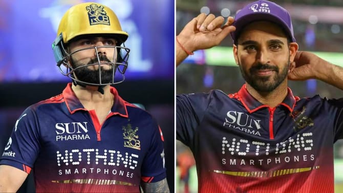 ಆರೆಂಜ್ ಕ್ಯಾಪ್ ಹೋರಾಟಕ್ಕಿಳಿದ ಕೊಹ್ಲಿ: ಭುವಿಗೆ ಸಿಕ್ಕಿತು ಪರ್ಪಲ್ ಕ್ಯಾಪ್