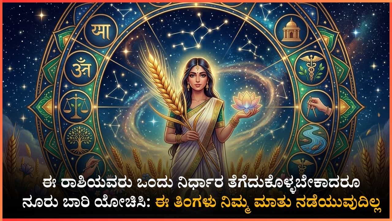 ಈ ರಾಶಿಯವರ ಜೀವನದಲ್ಲಿ ಊಹಿಸಲಾಗದ ಘಟನೆಗಳು ನಡೆಯಲಿದೆ: ಈ ವಿಚಾರದಲ್ಲಿ ಎಚ್ಚರ ಇರಲಿ ಈ ರಾಶಿಯವರ ಜೀವನದಲ್ಲಿ ಊಹಿಸಲಾಗದ ಘಟನೆಗಳು ನಡೆಯಲಿದೆ: ಈ ವಿಚಾರದಲ್ಲಿ ಎಚ್ಚರ ಇರಲಿ