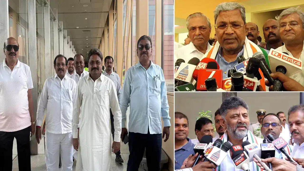 ಸಂಪುಟ ಪುನಾರಚನೆಗೆ ಡಿಕೆಶಿ ವಿರೋಧ: ದಿಲ್ಲಿಗೆ ಹೋದ ಶಾಸಕರಿಗೆ ಖಡಕ್ ಎಚ್ಚರಿಕೆ ಸಂದೇಶ ಸಂಪುಟ ಪುನಾರಚನೆಗೆ ಡಿಕೆಶಿ ವಿರೋಧ: ದಿಲ್ಲಿಗೆ ಹೋದ ಶಾಸಕರಿಗೆ ಖಡಕ್ ಎಚ್ಚರಿಕೆ ಸಂದೇಶ