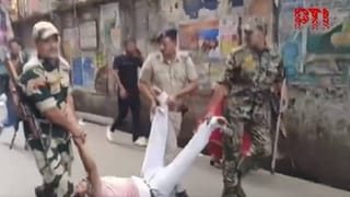 ಕೆಐಎಡಿಬಿ ಭೂಸ್ವಾಧೀನ ವಿರೋಧಿಸಿ ಹೋರಾಟದ ವೇಳೆ ರೈತರು, ಪೊಲೀಸರ ನಡುವೆ ಘರ್ಷಣೆ