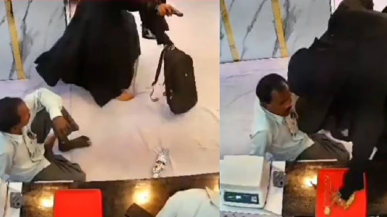 Video: ಅಯೋಧ್ಯೆಯಲ್ಲಿ ಬಂದೂಕು ತೋರಿಸಿ ಆಭರಣದಂಗಡಿ ದೋಚಿದ ಬುರ್ಖಾಧಾರಿ ಮಹಿಳೆ