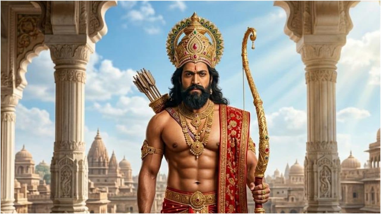 ಎಐನಿಂದ ಮಾಡಲ್ಪಟ್ಟ ಯಶ್ ಫೋಟೋ ವೈರಲ್ ಆಗಿದೆ. ಯಶ್ ಅವರು ರಾಮನಾಗಿ ಹೇಗೆ ಕಾಣಸುತ್ತಿದ್ದರು ಎಂಬುದನ್ನು ತೋರಿಸಲಾಗಿದೆ. ಅವರಿಗೆ ಗಡ್ಡವೂ ಇದೆ.