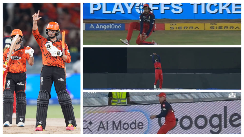 SRH vs RCB: 3 ಜೀವದಾನಗಳ ಲಾಭ ಪಡೆದು ಅರ್ಧಶತಕ ಬಾರಿಸಿದ ಅಭಿಷೇಕ್