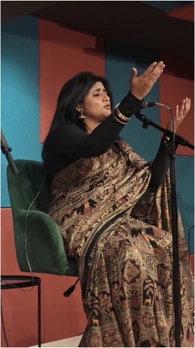 ಎಷ್ಟು ಸಖತ್ ಆಗಿ ಹಾಡ್ತಾರೆ ನೋಡಿ ಐಶ್ವರ್ಯಾ ರಂಗರಾಜನ್