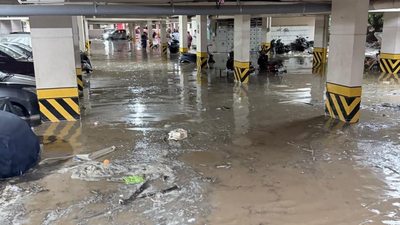 ಮತ್ತೊಂದೆಡೆ, ಮಳೆಯ ಅವಾಂತರ ನಾಗವಾರದ ಎಂ.ಎಸ್. ರಾಮಯ್ಯ ನಾರ್ತ್ ಸಿಟಿ ಲೇಔಟ್‌ನಲ್ಲಿ ಭೀಕರ ರೂಪ ಪಡೆದಿದೆ. ರಾಜಕಾಲುವೆಯ ಕೊಳಚೆ ನೀರು ಲೇಔಟ್ ಒಳಗೆ ನುಗ್ಗಿದ ಪರಿಣಾಮ ನೂರಾರು ಮನೆಗಳು ಜಲಾವೃತಗೊಂಡವು. ಲೇಔಟ್‌ನ ಒಟ್ಟು ಹತ್ತು ಕ್ರಾಸ್‌ಗಳ ಪೈಕಿ ಏಳಕ್ಕೂ ಹೆಚ್ಚು ಕ್ರಾಸ್‌ಗಳು ಸಂಪೂರ್ಣ ಮುಳುಗಡೆಯಾಗಿವೆ.