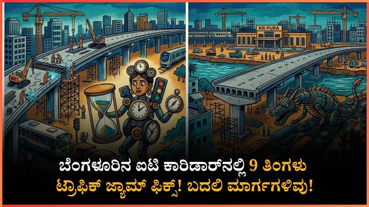 ಬೆಂಗಳೂರು ಮಹಾಜನತೆ ಗಮನಕ್ಕೆ: ಈ ರೋಡ್ನಲ್ಲಿ ಸಂಚರಿಸುವ ಮುನ್ನ ಯೋಚಿಸಿ; 1 ಗಂಟೆಯ ಜರ್ನಿ ಇನ್ಮುಂದೆ 2 ಗಂಟೆ! ಬೆಂಗಳೂರು ಮಹಾಜನತೆ ಗಮನಕ್ಕೆ: ಈ ರೋಡ್ನಲ್ಲಿ ಸಂಚರಿಸುವ ಮುನ್ನ ಯೋಚಿಸಿ; 1 ಗಂಟೆಯ ಜರ್ನಿ ಇನ್ಮುಂದೆ 2 ಗಂಟೆ!