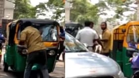 ಬೆಂಗಳೂರಿನಲ್ಲಿ ಆಟೋ ಚಾಲಕನ ರೌಡಿಸಂ