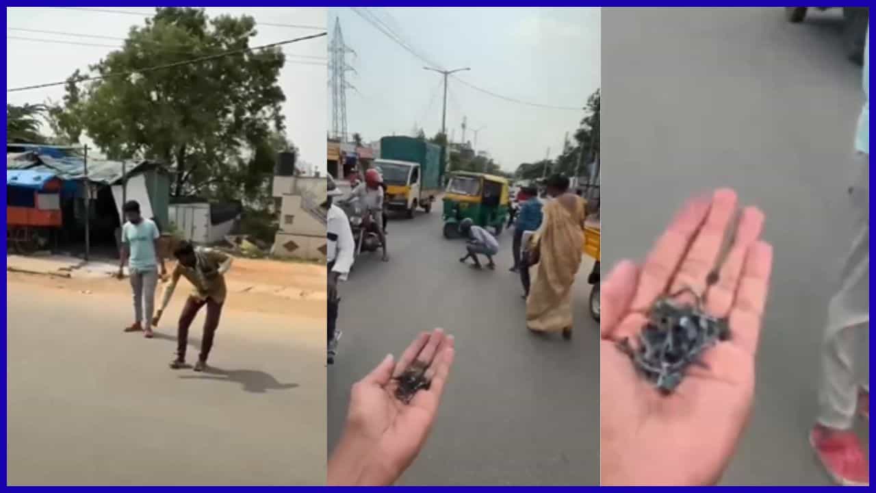 ಬೆಂಗಳೂರಿನಲ್ಲಿ ಮತ್ತೆ ಹಣಕ್ಕಾಗಿ ಸಂಚು ರೂಪಿಸಿದ ‘ಪಂಕ್ಚರ್ ಮಾಫಿಯಾ’! ಮಾಗಡಿ ರಸ್ತೆಯುದ್ದಕ್ಕೂ ಮೊಳೆಗಳ ರಾಶಿ
