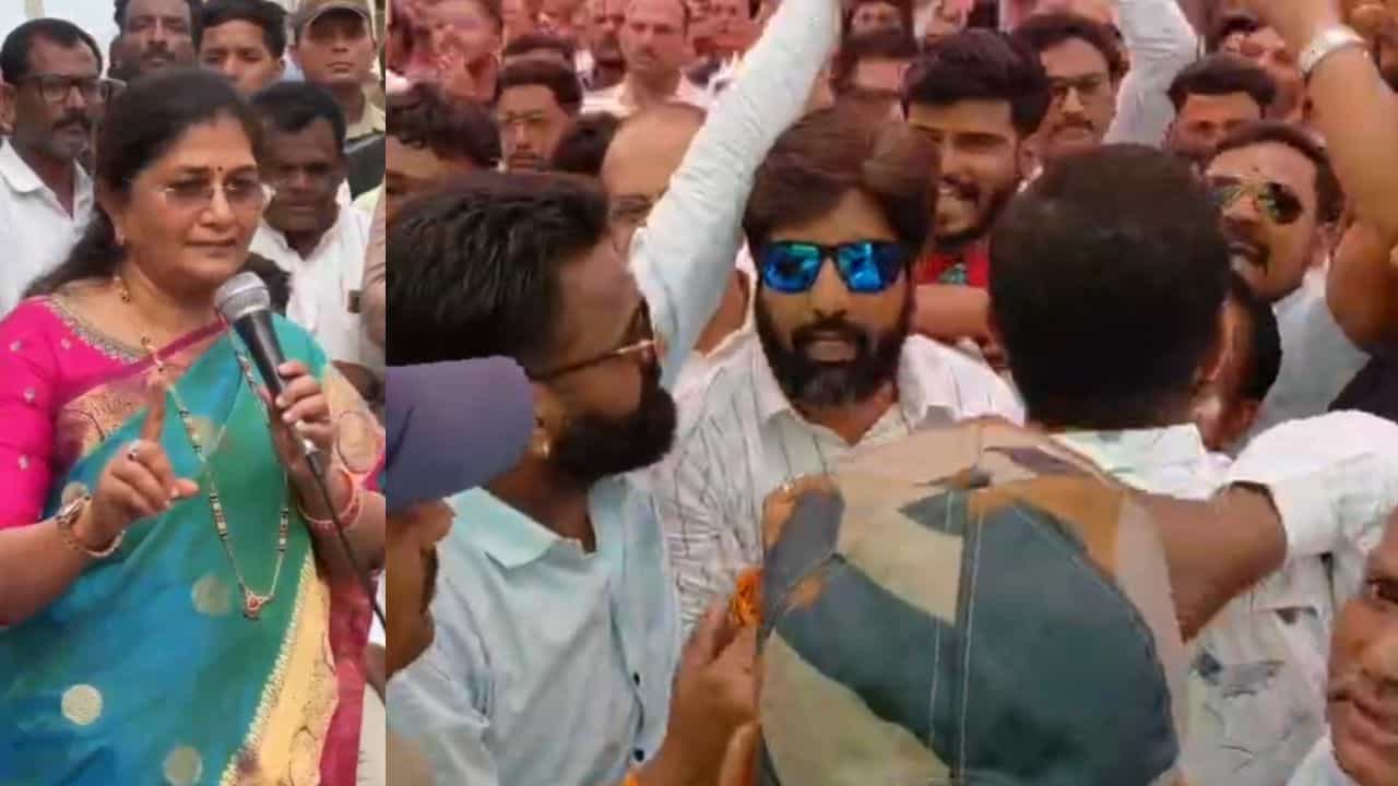 ನಿಪ್ಪಾಣಿಯಲ್ಲಿ ಬಿಜೆಪಿ, ಕಾಂಗ್ರೆಸ್ ಕಿತ್ತಾಟ: ಶಾಸಕಿ ಶಶಿಕಲಾ ಜೊಲ್ಲೆಯಿದ್ದ ಕಾರ್ಯಮದಲ್ಲಿಯೇ ಗಲಾಟೆ