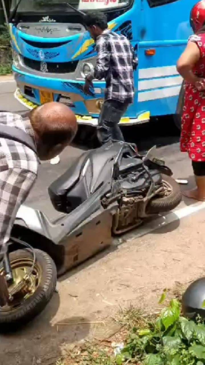 ಚಾಲಕನ ಸಮಯಪ್ರಜ್ಞೆಯಿಂದ ತಪ್ಪಿದ ಭಾರೀ ಅನಾಹುತ
