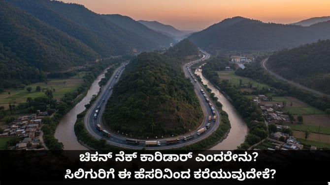 ಚಿಕನ್ ನೆಕ್ ಕಾರಿಡಾರ್ ಎಂದರೇನು? ಸಿಲಿಗುರಿಗೆ ಈ ಹೆಸರಿನಿಂದ ಕರೆಯುವುದೇಕೆ?