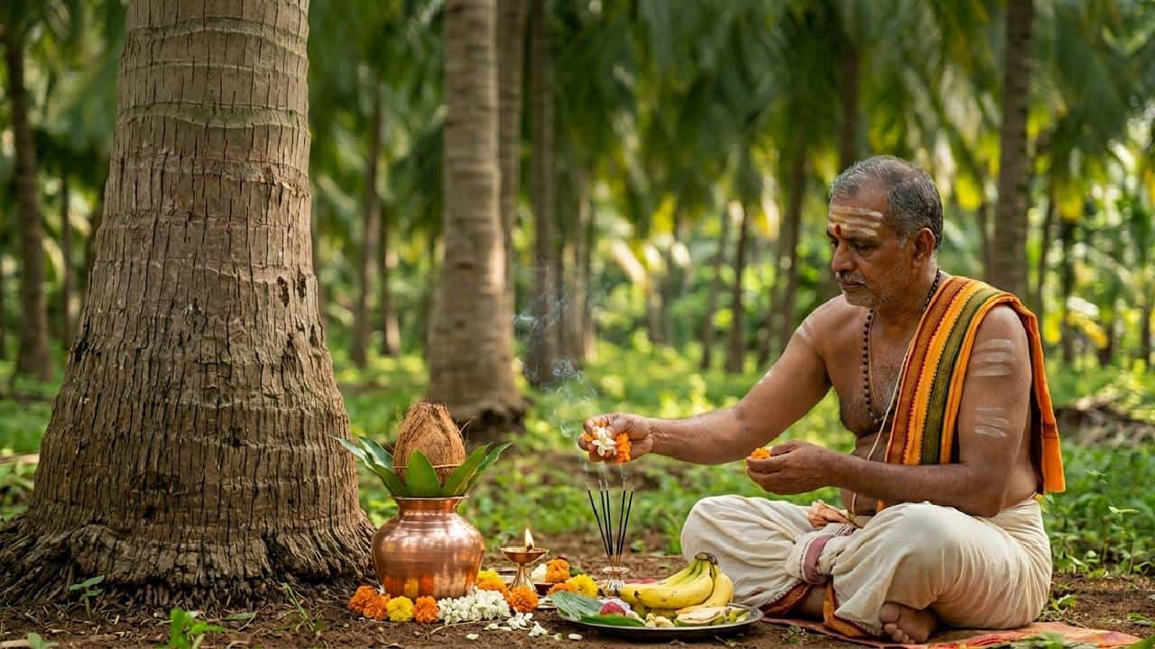 Coconut Trees: ಶಾಸ್ತ್ರೋಕ್ತ ವಿಧಿವಿಧಾನ ಅನುಸರಿಸದೇ ತೆಂಗಿನ ಮರವನ್ನು ಕಡಿಯಬಾರದು ಯಾಕೆ? ವಾಸ್ತು ಎಚ್ಚರಿಕೆ ಇಲ್ಲಿದೆ Coconut Trees: ಶಾಸ್ತ್ರೋಕ್ತ ವಿಧಿವಿಧಾನ ಅನುಸರಿಸದೇ ತೆಂಗಿನ ಮರವನ್ನು ಕಡಿಯಬಾರದು ಯಾಕೆ? ವಾಸ್ತು ಎಚ್ಚರಿಕೆ ಇಲ್ಲಿದೆ