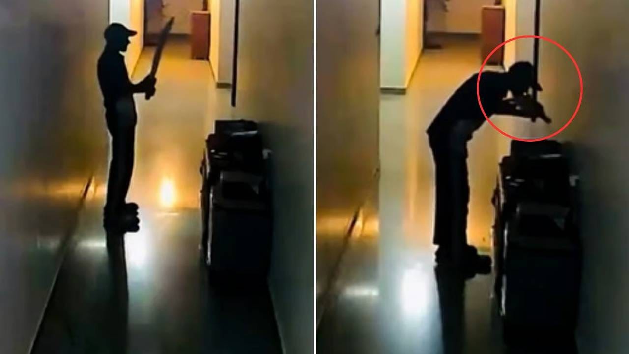 Video: ಆರ್ಡರ್ ಮಾಡಿದ್ದ ವಸ್ತುಗಳನ್ನು ಮನೆಗೆ ಕೊಡಲು ಬಂದ ಡೆಲಿವರಿ ಬಾಯ್ ಮಾಡಿದ್ದೇನು ನೋಡಿ Video: ಆರ್ಡರ್ ಮಾಡಿದ್ದ ವಸ್ತುಗಳನ್ನು ಮನೆಗೆ ಕೊಡಲು ಬಂದ ಡೆಲಿವರಿ ಬಾಯ್ ಮಾಡಿದ್ದೇನು ನೋಡಿ