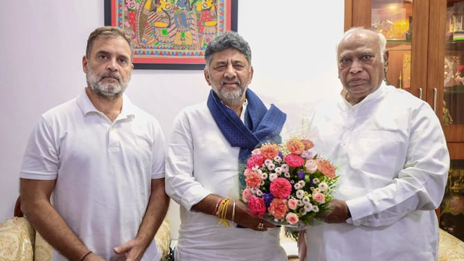 ಡಿ.ಕೆ. ಶಿವಕುಮಾರ್​​ ಕರ್ನಾಟಕದ ನೂತನ ಸಿಎಂ: ಅಧಿಕೃತ ಘೋಷಣೆ