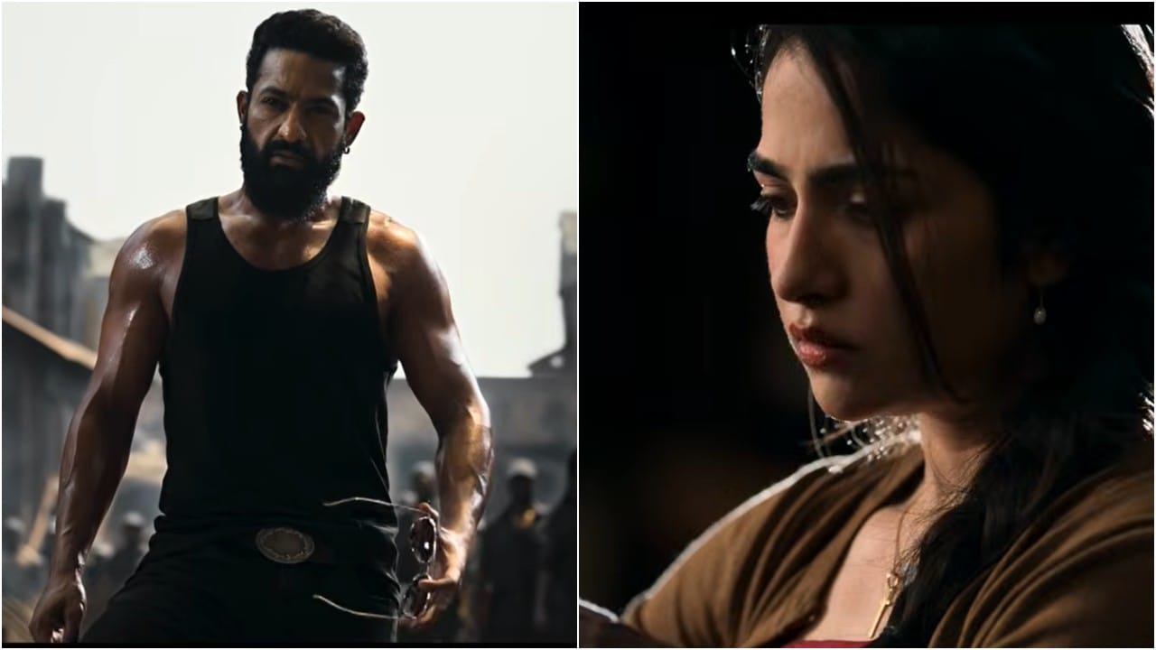 Jr. NTR in Prashanth Neel's Dragon movie glimpse, intense KGF-like vision.