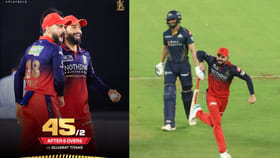 ಪವರ್​ ಪ್ಲೇನಲ್ಲೇ ಗುಜರಾತ್ ಪವರ್ ಕಸಿದ ಆರ್​ಸಿಬಿ
