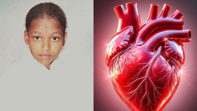 13 ವರ್ಷದ 7ನೇ ತರಗತಿ ವಿದ್ಯಾರ್ಥಿನಿ ಹೃದಯಾಘಾತಕ್ಕೆ ಬಲಿ