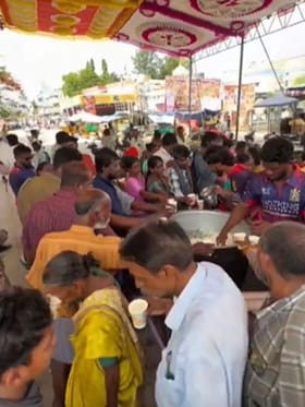 ‘ಕಿಂಗ್ ಕೊಹ್ಲಿ’ ಅಭಿಮಾನಿಗಳ ಸಮಾಜ ಸೇವೆಗೆ ನೆಟ್ಟಿಗರು ಫಿದಾ!