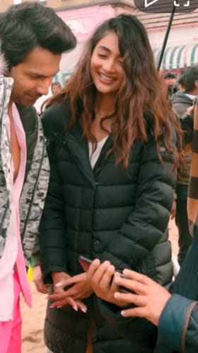 ಕ್ಯೂಟ್ ಶೂಟಿಂಗ್ ವಿಡಿಯೋ ಹಂಚಿಕೊಂಡ ಪೂಜಾ ಹೆಗ್ಡೆ