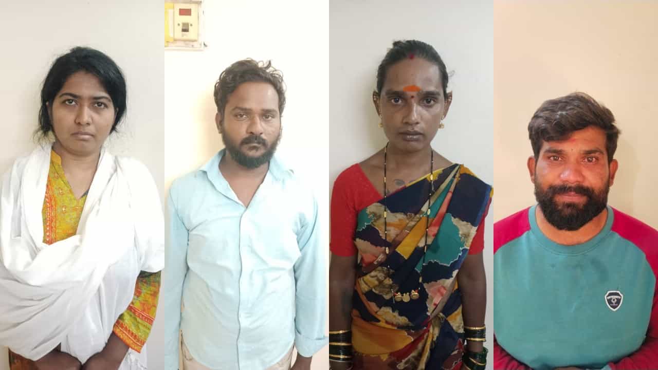 ದಾವಣಗೆರೆ: ಶ್ರೀಮಂತ ಯುವಕರ ಬಲೆಗೆ ಬೀಳಿಸ್ತಿದ್ದ ಯುವತಿ, ಹಲ್ಲೆ ಮಾಡಿ ದೋಚುತ್ತಿದ್ದ ಹನಿಟ್ರ್ಯಾಪ್ ಗ್ಯಾಂಗ್ ಅರೆಸ್ಟ್