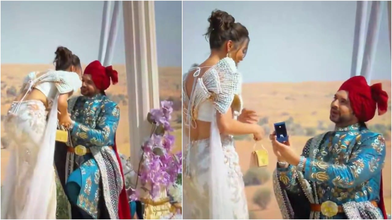 ನಟಿ ಶ್ರುತಿ ಪ್ರಕಾಶ್ಗೆ ಡೈಮಂಡ್ ಉಂಗುರ ತೊಡಿಸಿ ಪ್ರಪೋಸ್ ಮಾಡಿದ ಕರಣ್ ನಟಿ ಶ್ರುತಿ ಪ್ರಕಾಶ್ಗೆ ಡೈಮಂಡ್ ಉಂಗುರ ತೊಡಿಸಿ ಪ್ರಪೋಸ್ ಮಾಡಿದ ಕರಣ್