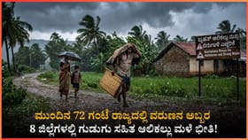 ಮುಂದಿನ 3 ದಿನ ರಾಜ್ಯದ ಈ 8 ಜಿಲ್ಲೆಗಳಲ್ಲಿ ಗುಡುಗು, ಮಿಂಚು ಸಹಿತ ಮಳೆ