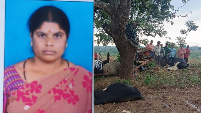 ರಾಜ್ಯದಲ್ಲಿ ವರುಣನ ರೌದ್ರಾವತಾರಕ್ಕೆ ಇಬ್ಬರು ಬಲಿ