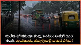 ಬಿಸಿಯಲ್ಲಿ ಬೆಂದು ಹೋಗಿದ್ದ ಮಂಗಳೂರಿಗೆ ವರುಣನ ಸಿಂಚನ