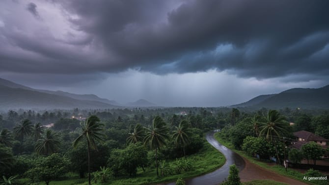 ಮುಂದಿನ 3 ದಿನ ರಾಜ್ಯದ ಹಲವೆಡೆ ಗುಡುಗು ಸಹಿತ ಭಾರಿ ಮಳೆ ಸಾಧ್ಯತೆ