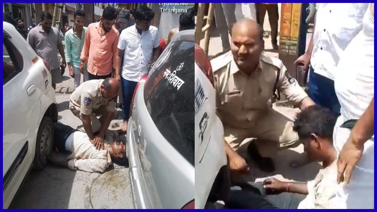 ವಿದ್ಯುತ್ ಆಘಾತದಿಂದ ಸಾಯುತ್ತಿದ್ದ ಲೈನ್ಮನ್ಗೆ ಸಿಪಿಆರ್ ನೀಡಿ ಜೀವ ಉಳಿಸಿದ ಪೊಲೀಸ್ ಸಿಬ್ಬಂದಿ ವಿದ್ಯುತ್ ಆಘಾತದಿಂದ ಸಾಯುತ್ತಿದ್ದ ಲೈನ್ಮನ್ಗೆ ಸಿಪಿಆರ್ ನೀಡಿ ಜೀವ ಉಳಿಸಿದ ಪೊಲೀಸ್ ಸಿಬ್ಬಂದಿ