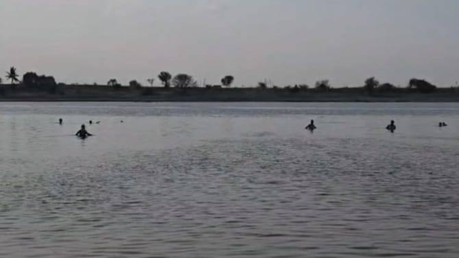 ತುಂಗಭದ್ರಾ ನದಿಗೆ ಈಜಲು ಹೋದ ಐವರು ನೀರುಪಾಲು