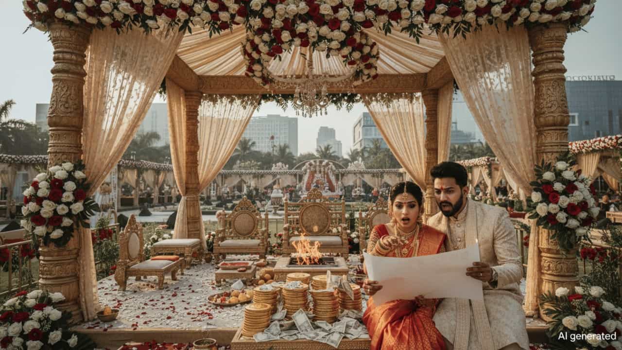 ಮಧ್ಯಪ್ರಾಚ್ಯ ಯುದ್ಧದ ಬಿಸಿ: ಹೋಟೆಲ್, ಆಟೋ ಗ್ಯಾಸ್ ಅಷ್ಟೇ ಅಲ್ಲ ಈಗ ಮದುವೆ ಕೂಡ ದುಬಾರಿ! ಮಧ್ಯಪ್ರಾಚ್ಯ ಯುದ್ಧದ ಬಿಸಿ: ಹೋಟೆಲ್, ಆಟೋ ಗ್ಯಾಸ್ ಅಷ್ಟೇ ಅಲ್ಲ ಈಗ ಮದುವೆ ಕೂಡ ದುಬಾರಿ!