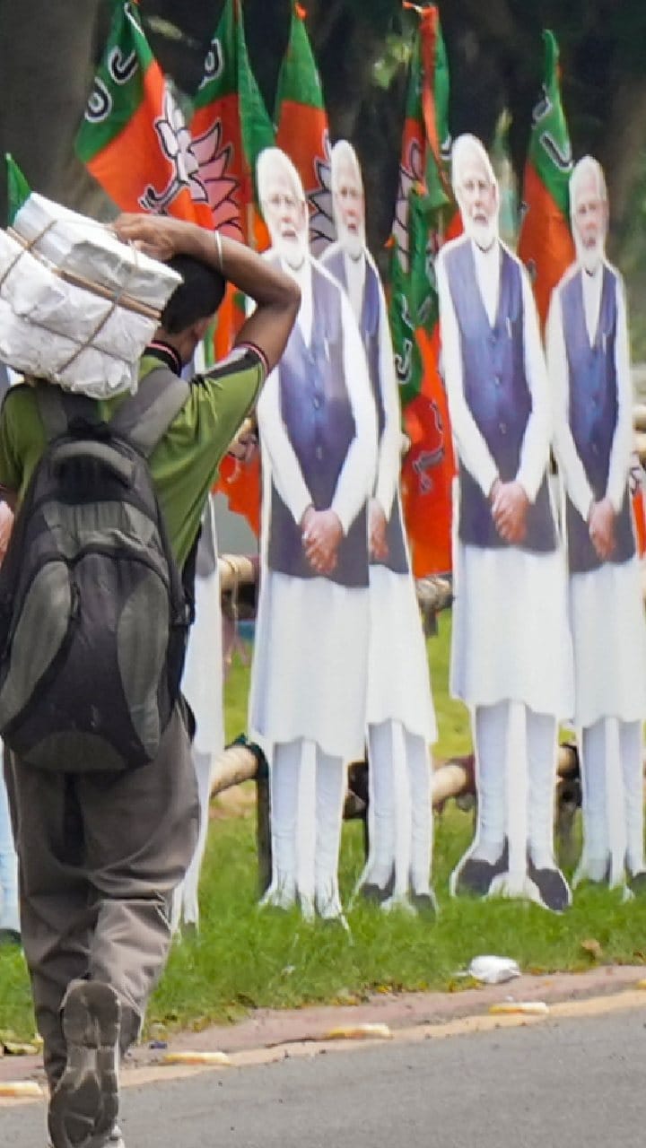 ಮೋದಿಮಯವಾದ ಕೊಲ್ಕತ್ತಾದ ರಸ್ತೆಗಳು