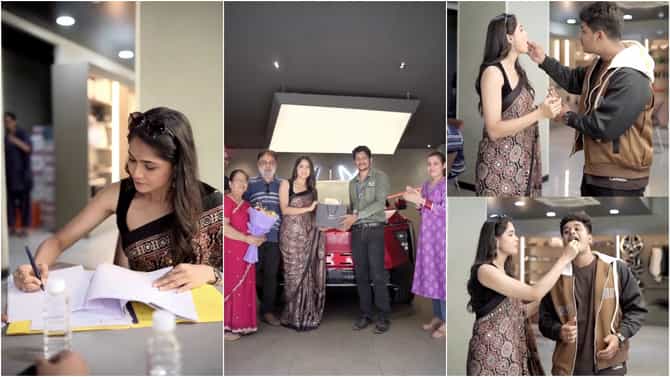 ದುಬಾರಿ ಎಲೆಕ್ಟ್ರಿಕ್ ಕಾರು ಖರೀದಿಸಿದ ಕಿರುತೆರೆ ನಟಿ ಮೋಕ್ಷಿತಾ ಪೈ