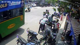 Video: ಭೀಕರ ಬಿರುಗಾಳಿಗೆ ಶೀಟ್​ ಸಮೇತ ಗಾಳಿಯಲ್ಲಿ ಹಾರಿದ ವ್ಯಕ್ತಿ; ಮೈ ಜುಂ ಎನ್ನಿಸುವ ವಿಡಿಯೋ ವೈರಲ್