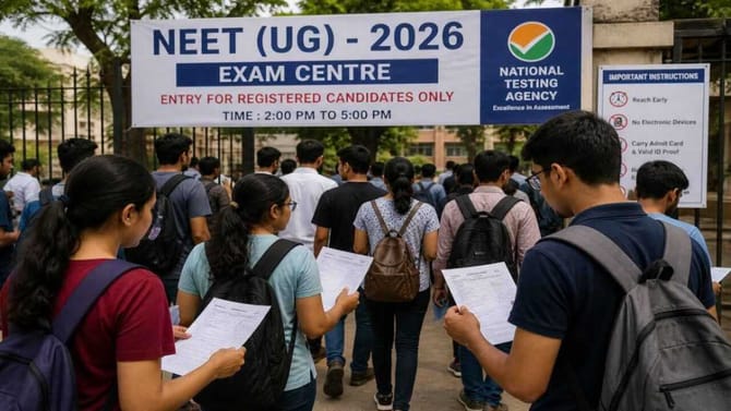ಶ್ನೆ ಪತ್ರಿಕೆ ಸೋರಿಕೆ ಹಿನ್ನೆಲೆ ಮೇ 3 ರಂದು ನಡೆದಿದ್ದ NEET ಪರೀಕ್ಷೆ ರದ್ದ