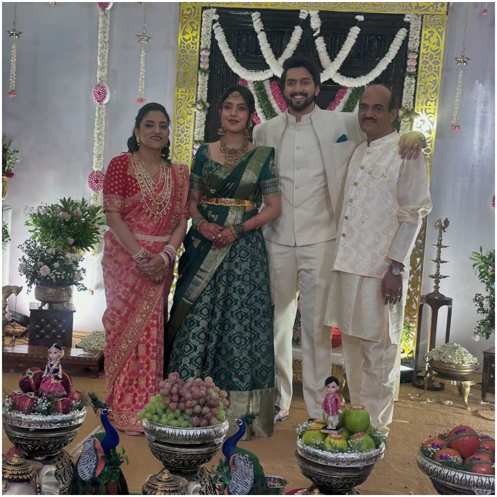 ಉಪೇಂದ್ರ ಅವರ ಅಣ್ಣನ ಮಗ, ನಟ ನಿರಂಜನ್ ಸುಧೀಂದ್ರ ಅವರು ತಮ್ಮ ಹೊಸ ಜೀವನದ ಮಹತ್ವದ ಹೆಜ್ಜೆಯನ್ನು ಇಟ್ಟಿದ್ದಾರೆ. ಅವರು ಗೃಹಸ್ಥಾಶ್ರಮಕ್ಕೆ ಕಾಲಿಡಲು ಸಜ್ಜಾಗಿದ್ದಾರೆ.