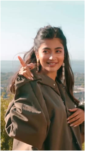ಶೂಟಿಂಗ್ ವೇಳೆ ಪೂಜಾ ಹೆಗ್ಡೆ ಎಷ್ಟು ಜಾಲಿ ನೋಡಿ
