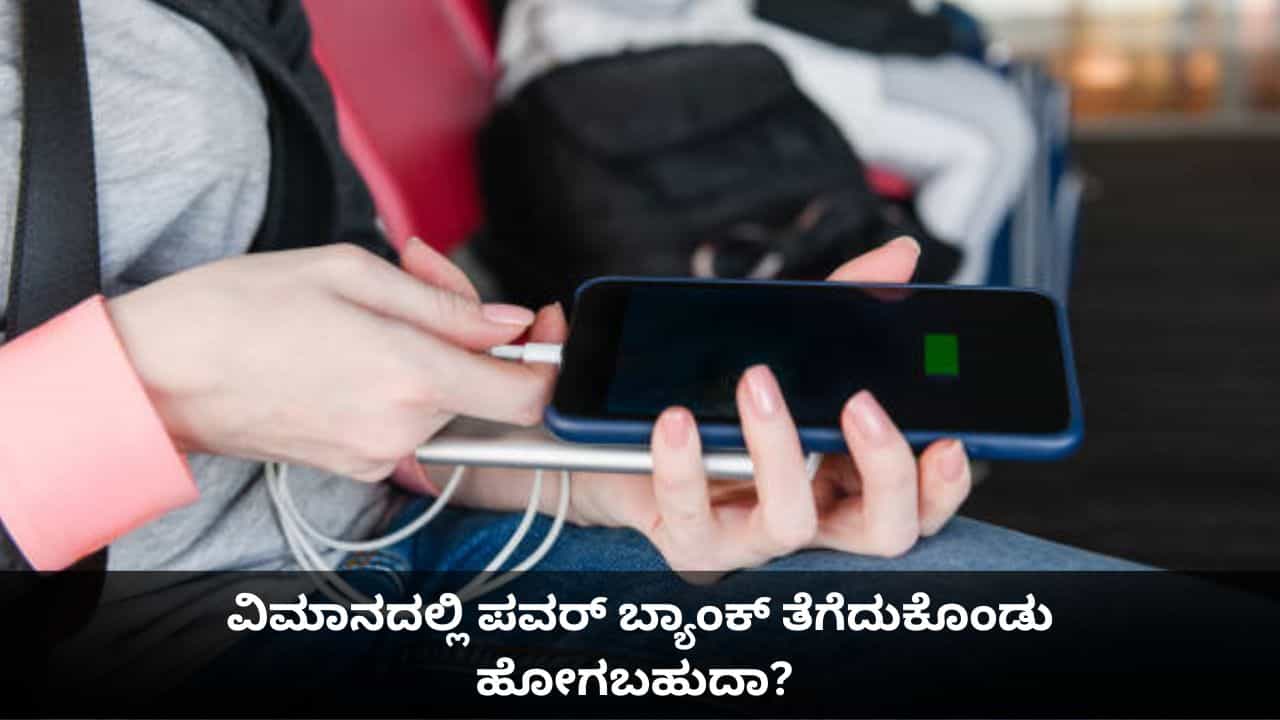 ವಿಮಾನದಲ್ಲಿ ಪವರ್ ಬ್ಯಾಂಕ್ ತೆಗೆದುಕೊಂಡು ಹೋಗಬಹುದಾ? ಇಂಡಿಗೋ ಬೆಂಕಿ ಅವಘಡದ ಬಳಿಕ ಹೊಸ ನಿಯಮ ಜಾರಿ