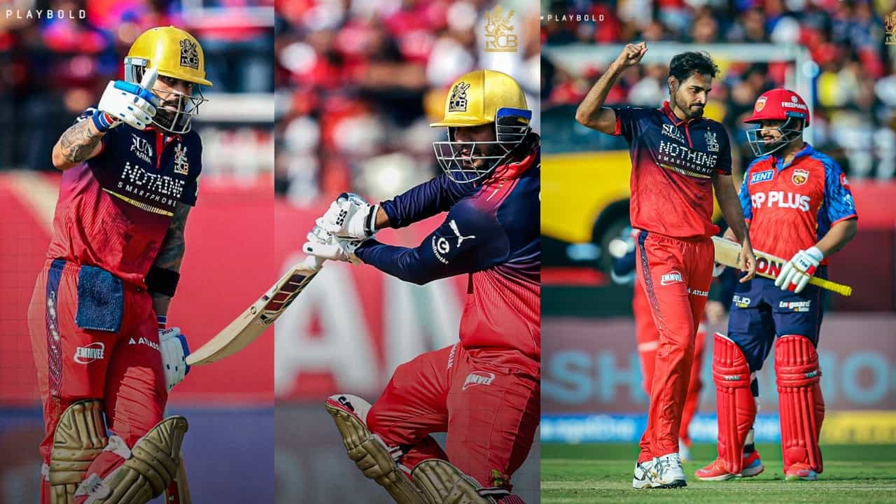 PBKS vs RCB: ಪಂಜಾಬ್ ಮಣಿಸಿ ಅಧಿಕೃತವಾಗಿ ಪ್ಲೇಆಫ್​ಗೇರಿದ ಆರ್​ಸಿಬಿ