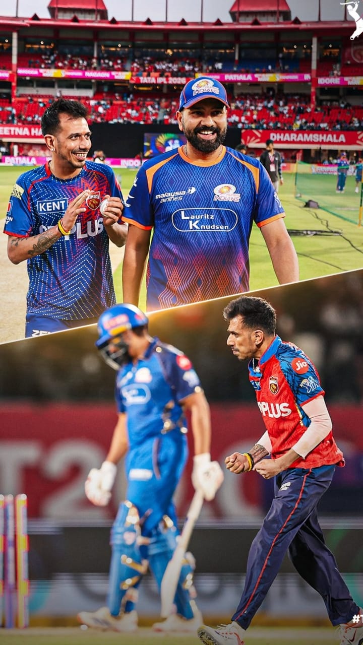 ಚಾಹಲ್ ಚಮತ್ಕಾರಕ್ಕೆ ರೋಹಿತ್ ಕ್ಲಿನ್ ಬೌಲ್ಡ್