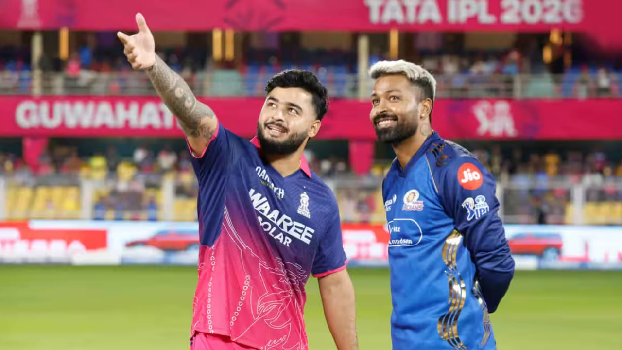 IPL 2026: ಇಂಡಿಯನ್ ಪ್ರೀಮಿಯರ್ ಲೀಗ್ನ 69ನೇ ಪಂದ್ಯದಲ್ಲಿ ಮುಂಬೈ ಇಂಡಿಯನ್ಸ್ ಹಾಗೂ ರಾಜಸ್ಥಾನ್ ರಾಯಲ್ಸ್ ತಂಡಗಳು ಮುಖಾಮುಖಿಯಾಗಲಿದೆ. ಮುಂಬೈನ ವಾಂಖೆಡೆ ಸ್ಟೇಡಿಯಂನಲ್ಲಿ ನಡೆಯಲಿರುವ ಈ ಪಂದ್ಯವು ಮೂರು ತಂಡಗಳಿಗೆ ನಿರ್ಣಾಯಕ. (PC: IPL)