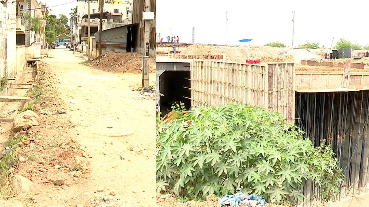 Incomplete stormwater drain work in Sai Layout, Bengaluru, causing monsoon fear