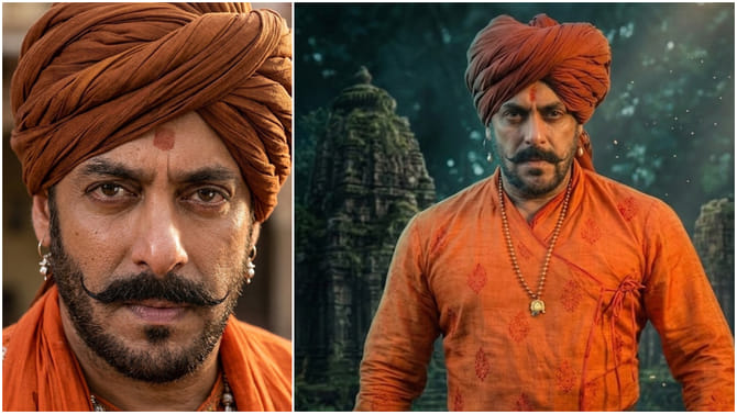 ‘ರಾಜ ಶಿವಾಜಿ’ ಸಿನಿಮಾದಲ್ಲಿ ಸಲ್ಮಾನ್ ಖಾನ್ ಅಬ್ಬರ: ಫ್ಯಾನ್ಸ್ ಫಿದಾ