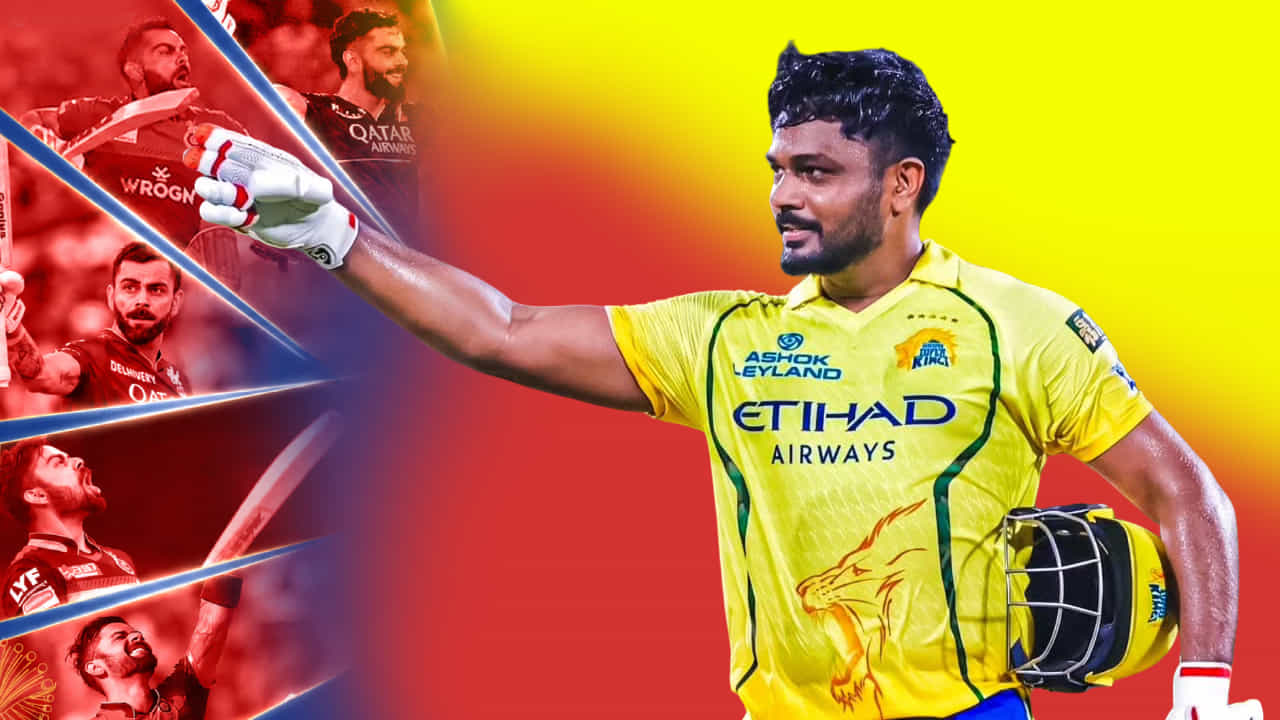 IPL 2026: ಐಪಿಎಲ್ 2026ರಲ್ಲಿ ಚೆನ್ನೈ ಸೂಪರ್ ಕಿಂಗ್ಸ್ (CSK) ಪರ ಆಡುತ್ತಿರುವ ಸಂಜು ಸ್ಯಾಮ್ಸನ್ (Sanju Samson), ಡೆಲ್ಲಿ ಕ್ಯಾಪಿಟಲ್ಸ್ ವಿರುದ್ಧದ ಪಂದ್ಯದಲ್ಲಿ ಕೇವಲ 8 ರನ್ಗಳಿಂದ ವಿರಾಟ್ ಕೊಹ್ಲಿಯ (Virat Kohli) ಪ್ರಮುಖ ದಾಖಲೆಯೊಂದನ್ನು ಮುರಿಯುವ ಅವಕಾಶವನ್ನು ಮಿಸ್ ಮಾಡಿಕೊಂಡಿದ್ದಾರೆ.