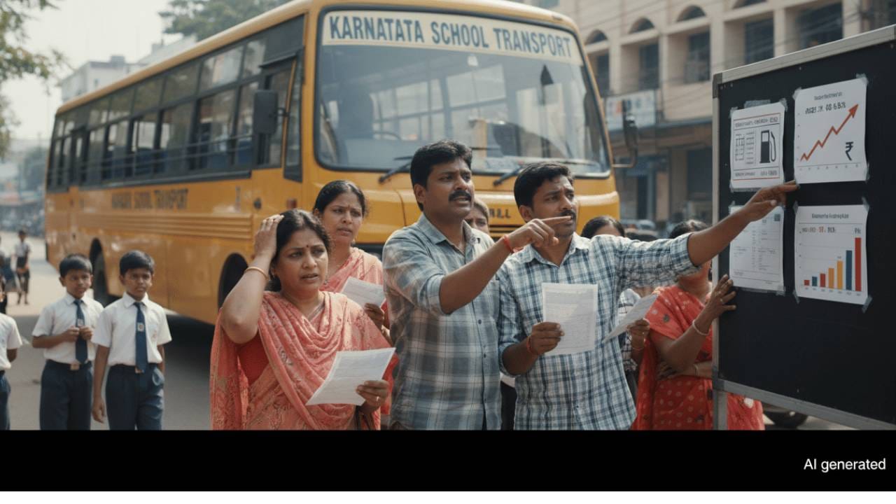 School bus and van fare hike impacting Karnataka parents due to fuel price rise