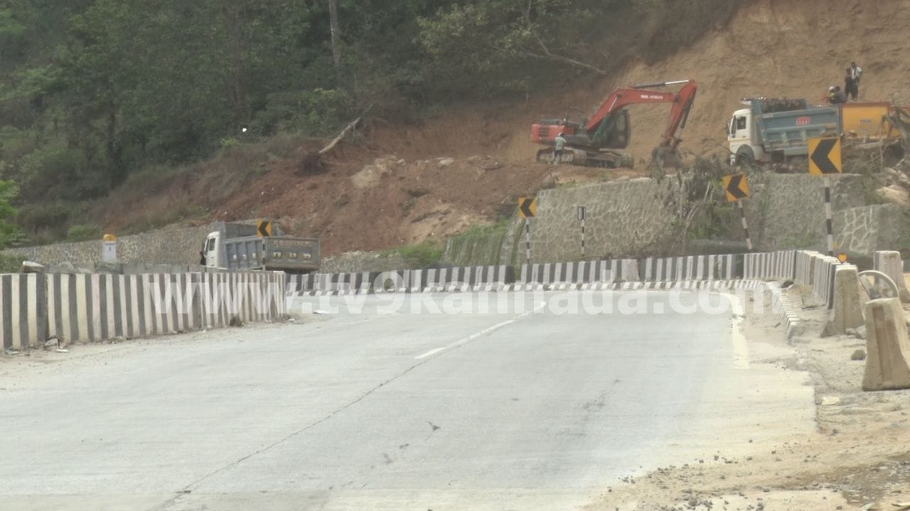 Shiradi Ghat Road Work Almost Ends